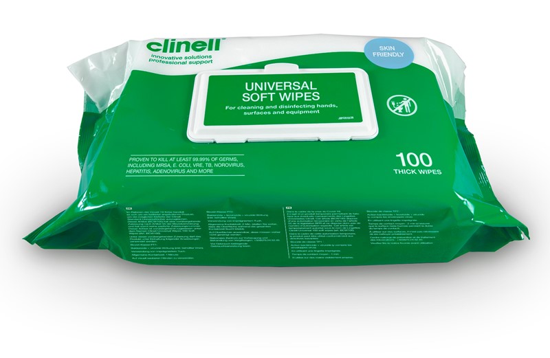 Clinell Universal Soft Wipes